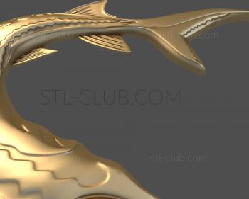 3D модель Осетр (STL)